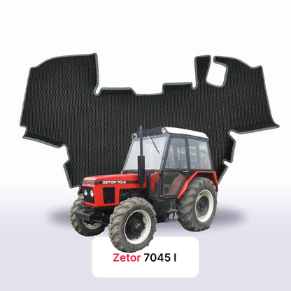 Alfombrillas 3D EVA para Zetor 7045 1 gen 1980-1985 años TRACTOR