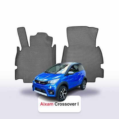 Alfombrillas 3D EVA para Aixam Crossover 1 gen 2007-2028 años HATCHBACK 3 PUERTAS