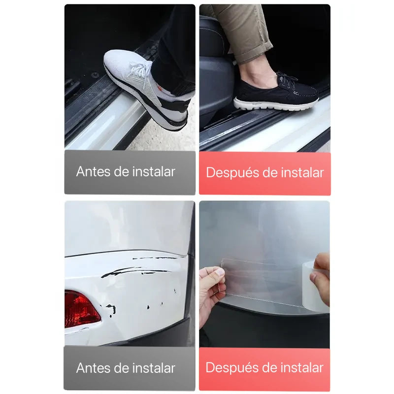 Cinta protectora - Protector universal para bordes de puertas