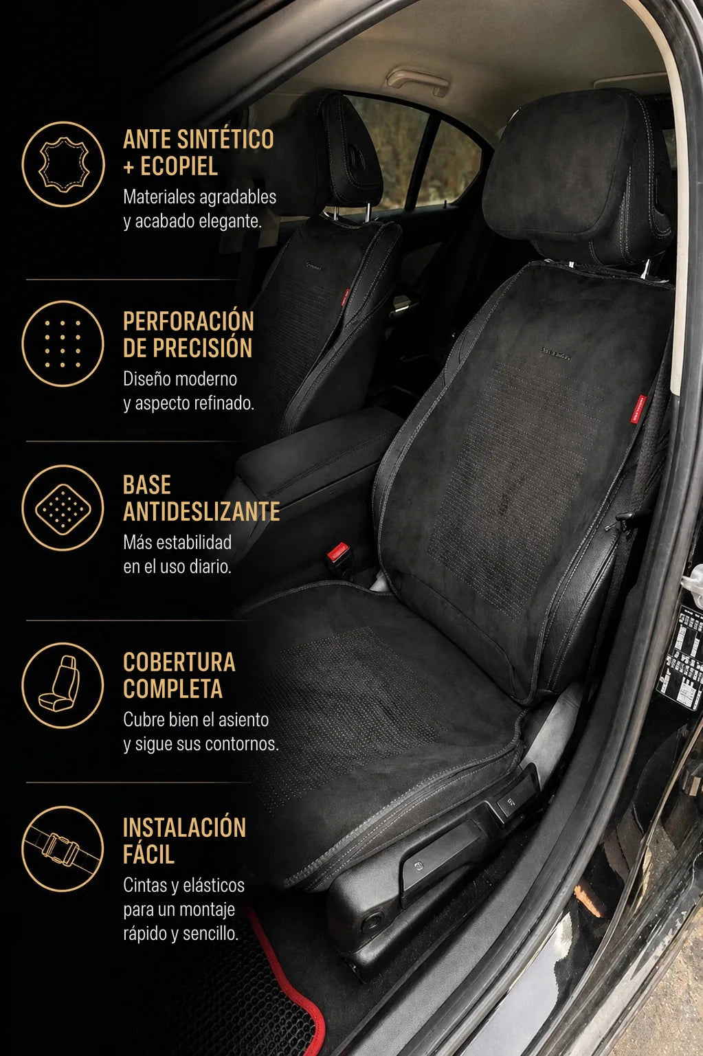 Fundas de asiento universales 2D Premium - imagen 2