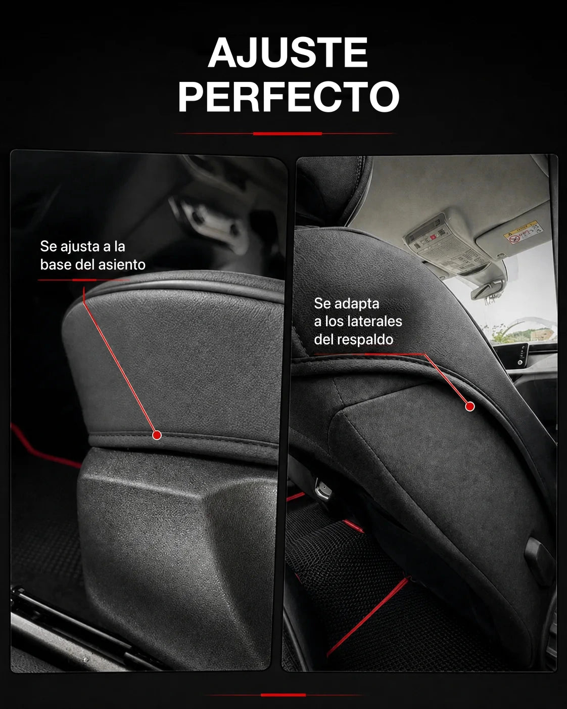 Fundas de asiento universales 5D Premium Sport - imagen 4