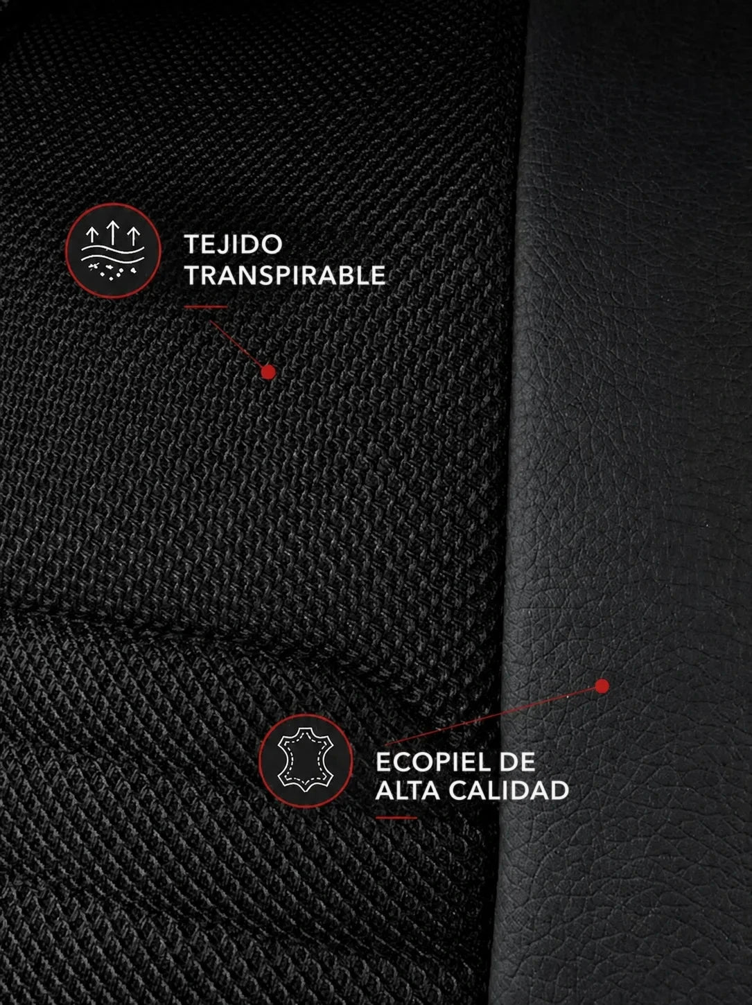 Fundas de asiento universales 5D Premium Sport - imagen 8
