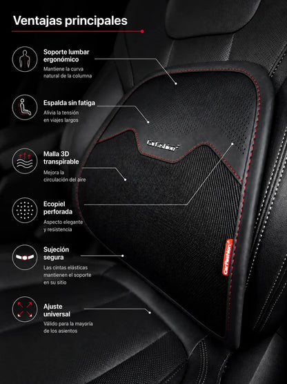 Cojín de soporte lumbar para coche - imagen 3