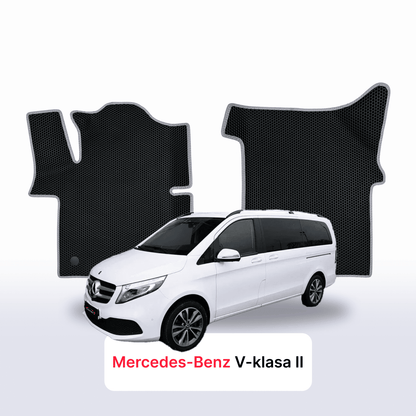 Alfombrillas 3D EVA para Mercedes-Benz Clase V 3 gen (W447) 2014-2027 años MINIBÚS LARGO