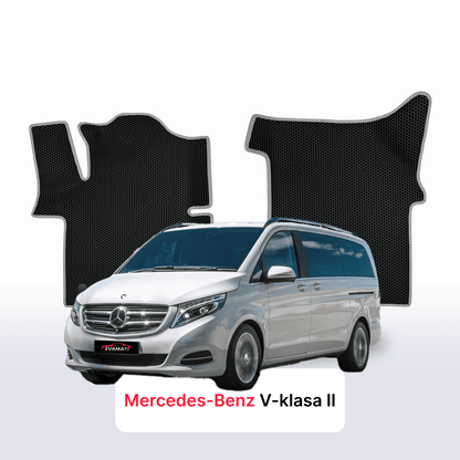 Alfombrillas 3D EVA para Mercedes-Benz Clase V 3 gen (W447) 2014-2027 años MINIBÚS