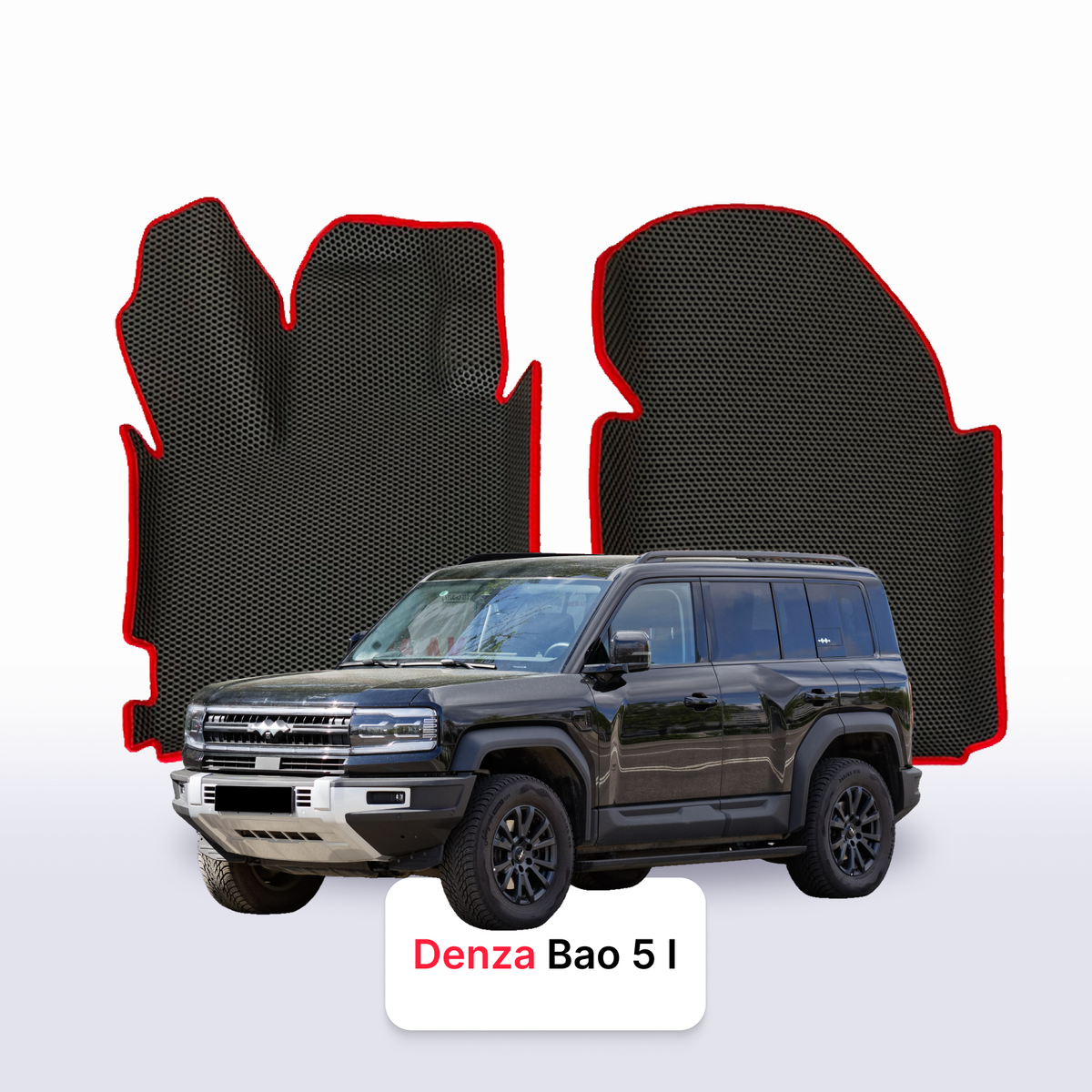Alfombrillas 3D EVA para Denza Bao 5 1 gen 2023-2028 años SUV 5 PUERTAS