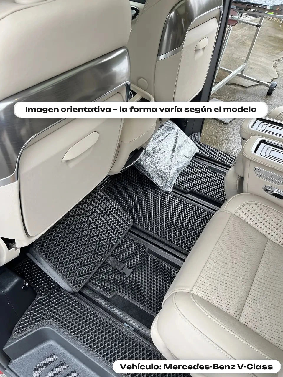 Imagen orientativa – la forma varía según el modelo — Vehículo: Mercedes-Benz V-Class