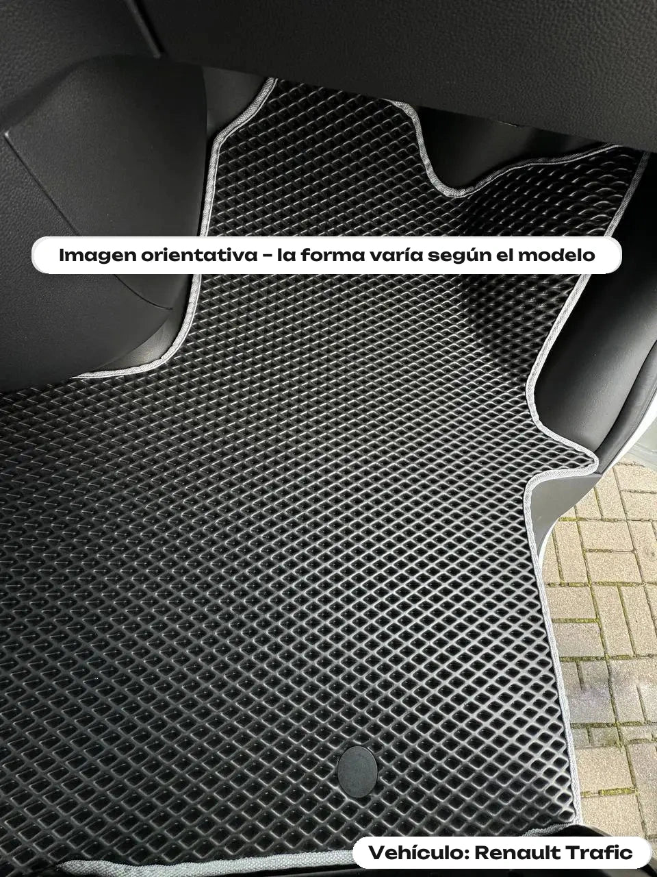 Imagen orientativa – la forma varía según el modelo — Vehículo: Renault Trafic