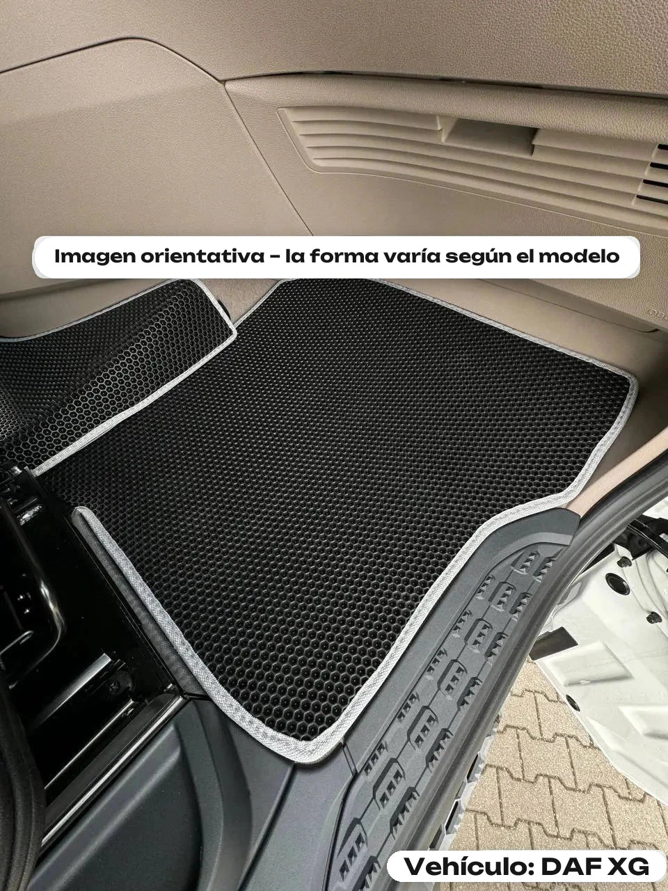 Imagen orientativa – la forma varía según el modelo — Vehículo: DAF XG