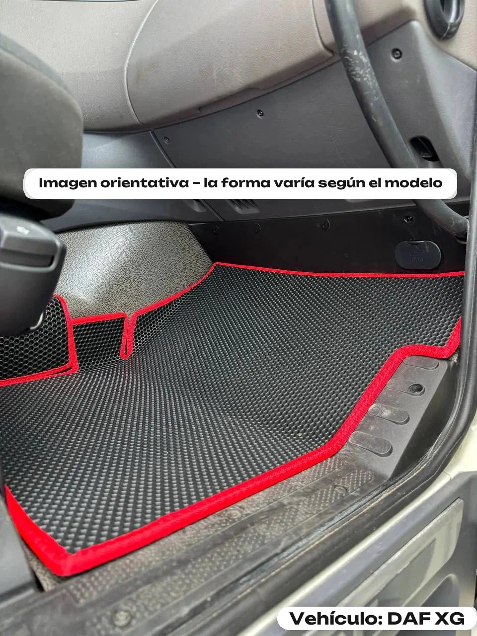 Imagen orientativa – la forma varía según el modelo — Vehículo: DAF XG