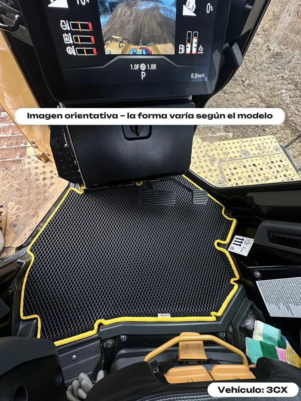 Imagen orientativa – la forma varía según el modelo — Vehículo: 3CX