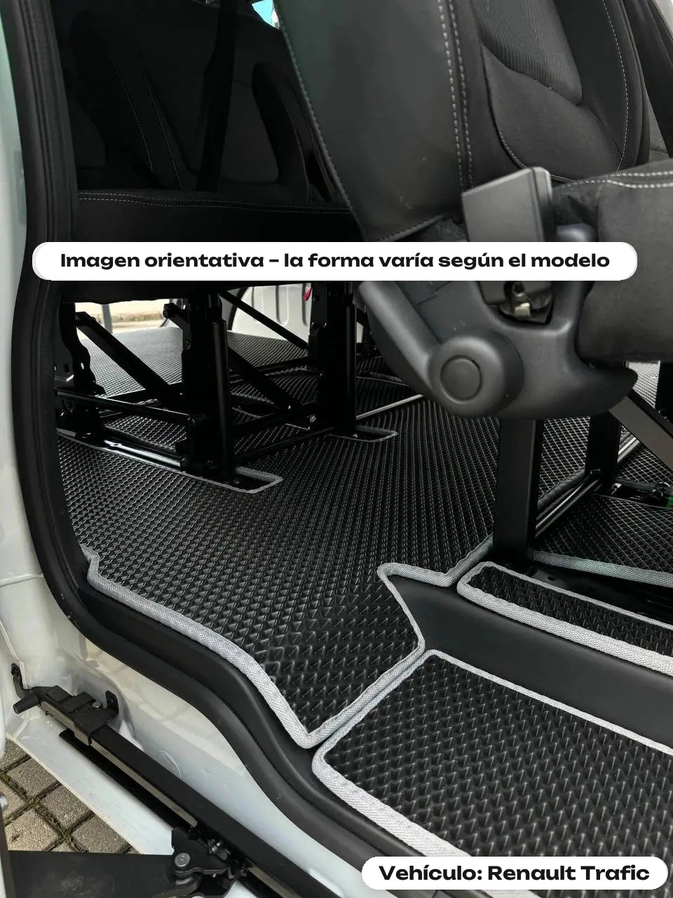 Imagen orientativa – la forma varía según el modelo — Vehículo: Renault Trafic