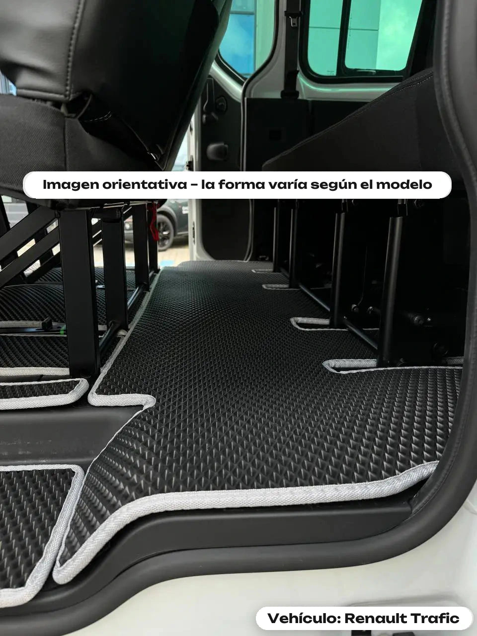 Imagen orientativa – la forma varía según el modelo — Vehículo: Renault Trafic