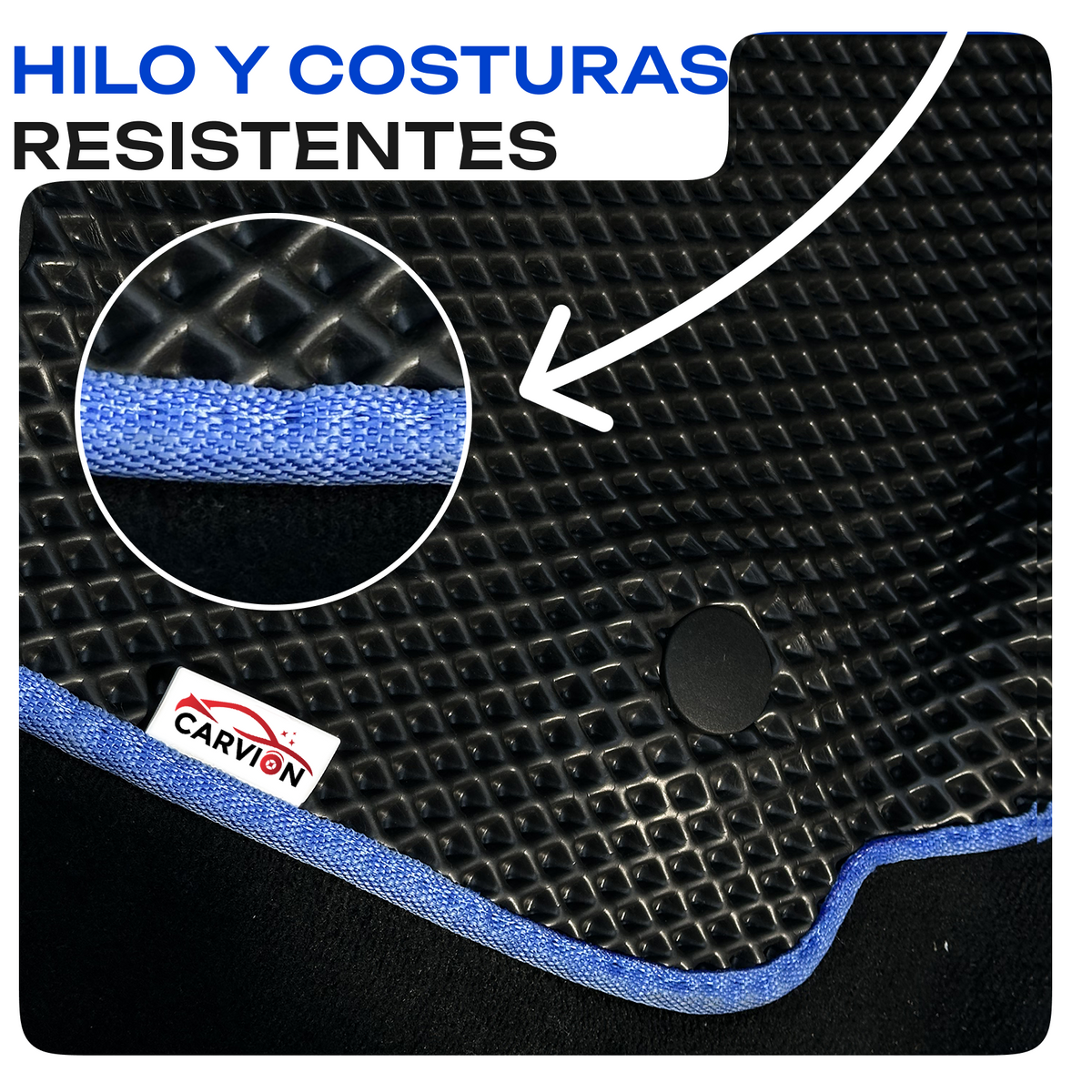 Hilo y costuras resistentes