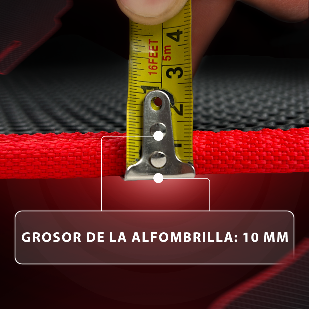 Grosor de la alfombrilla: 10 mm