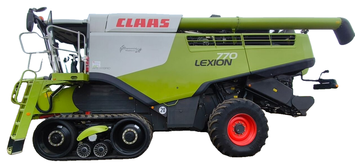Alfombrillas 3D EVA para Claas Lexion 770 1 gen 2010-2019 años TRACTOR