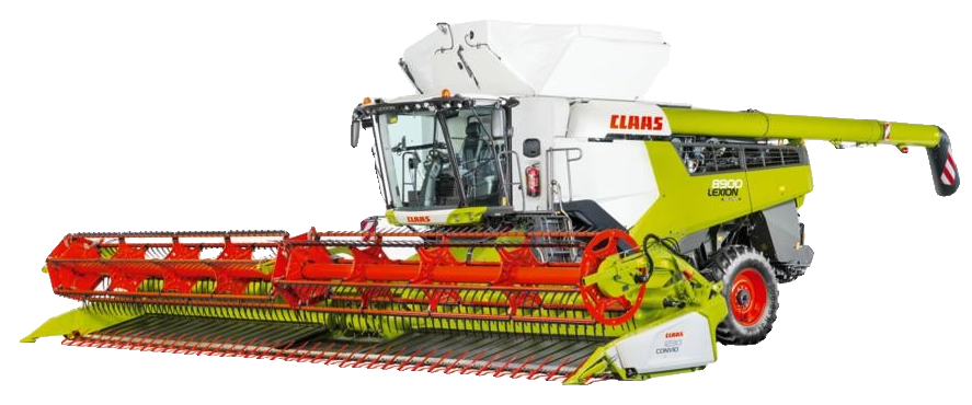 Alfombrillas 3D EVA para Claas Lexion 8900 1 gen 2019-2026 años TRACTOR