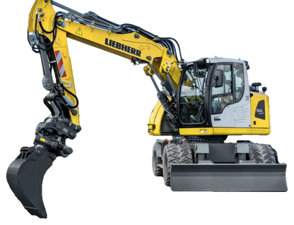 Alfombrillas 3D EVA para Liebherr A914 Compact Litronic 1 gen 2013-2027 años EXCAVADORA
