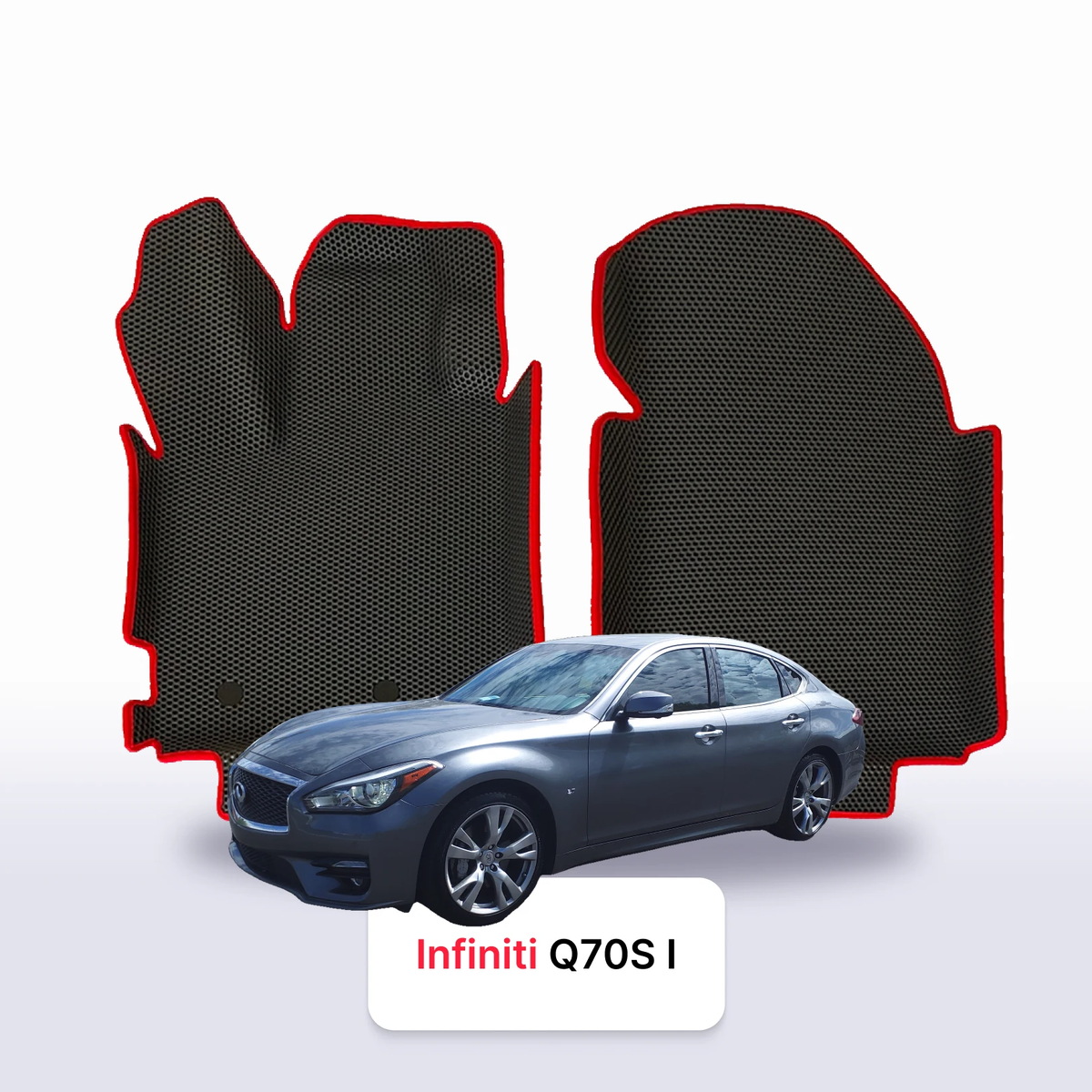 Alfombrillas 3D EVA para Infiniti Q70S 1 gen 2013-2019 años SEDÁN