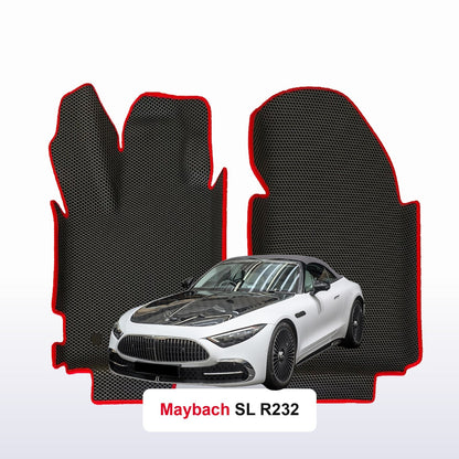 Alfombrillas 3D EVA para Maybach SL(R232) 1 gen 2022-2028 años DESCAPOTABLE