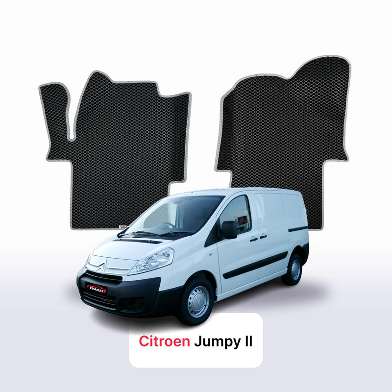 Alfombrillas 3D EVA para Citroen Jumpy 2 gen 2007-2016 años FURGONETA