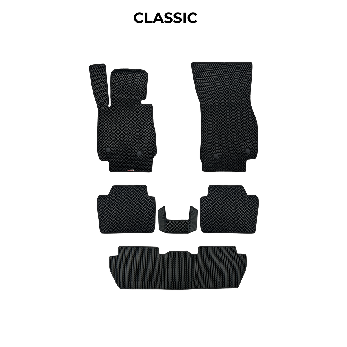 Alfombrillas 3D EVA para Toyota Sequoia (XK60) 2 gen 2008-2022 años SUV
