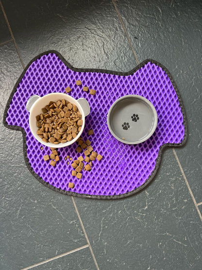 Alfombrilla para comedero de perro