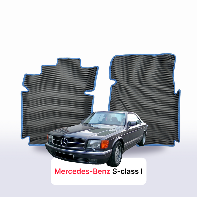 Alfombrillas 3D EVA para Mercedes-Benz S-klasa 1 gen (C126) 1981-1992 años COUPÉ
