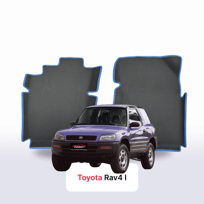 Alfombrillas 3D EVA para Toyota Rav 4 1 gen 1994-2000 años SUV 3 PUERTAS