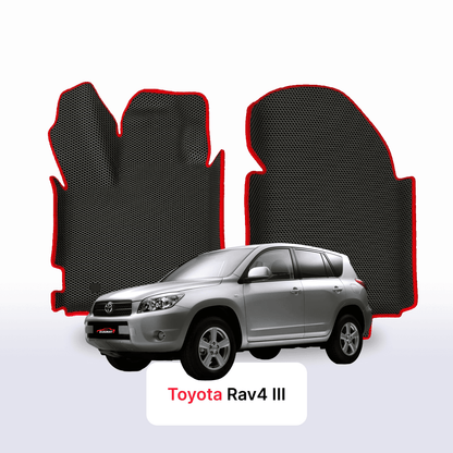 Alfombrillas 3D EVA para Toyota Rav 4 (XA30) 3 gen 2005-2012 años SUV CORTO