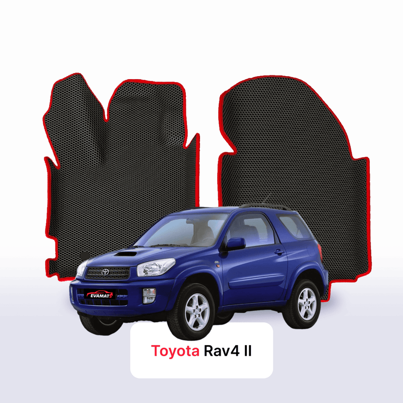 Alfombrillas 3D EVA para Toyota Rav 4 2 gen 2000-2006 años SUV 3 PUERTAS
